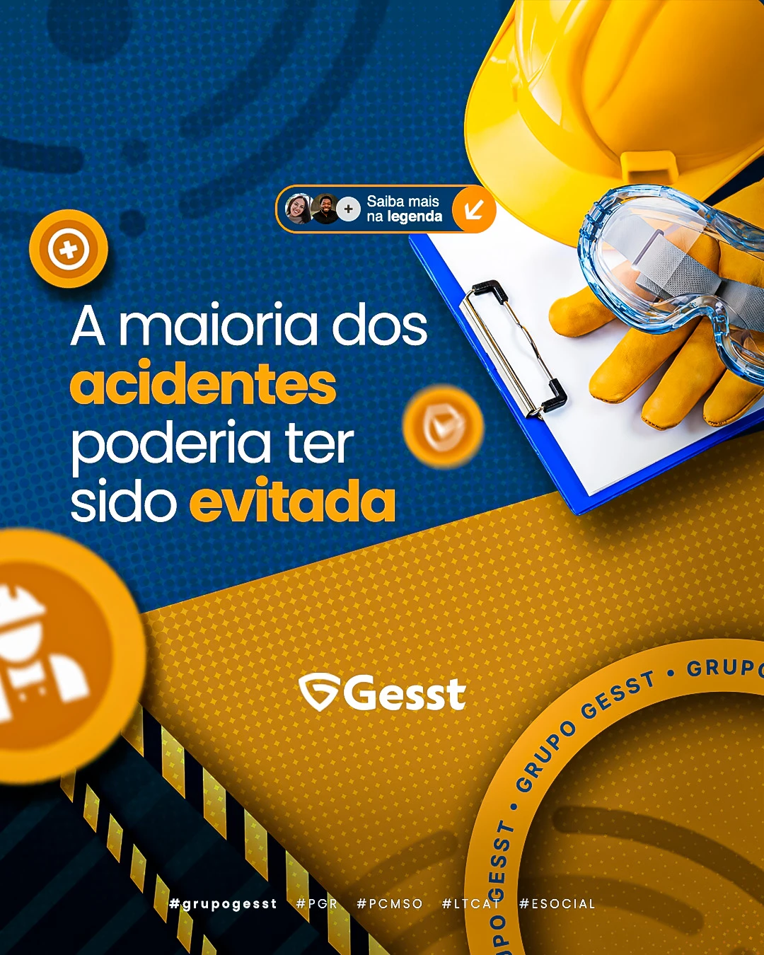 GESST — A maioria dos acidentes