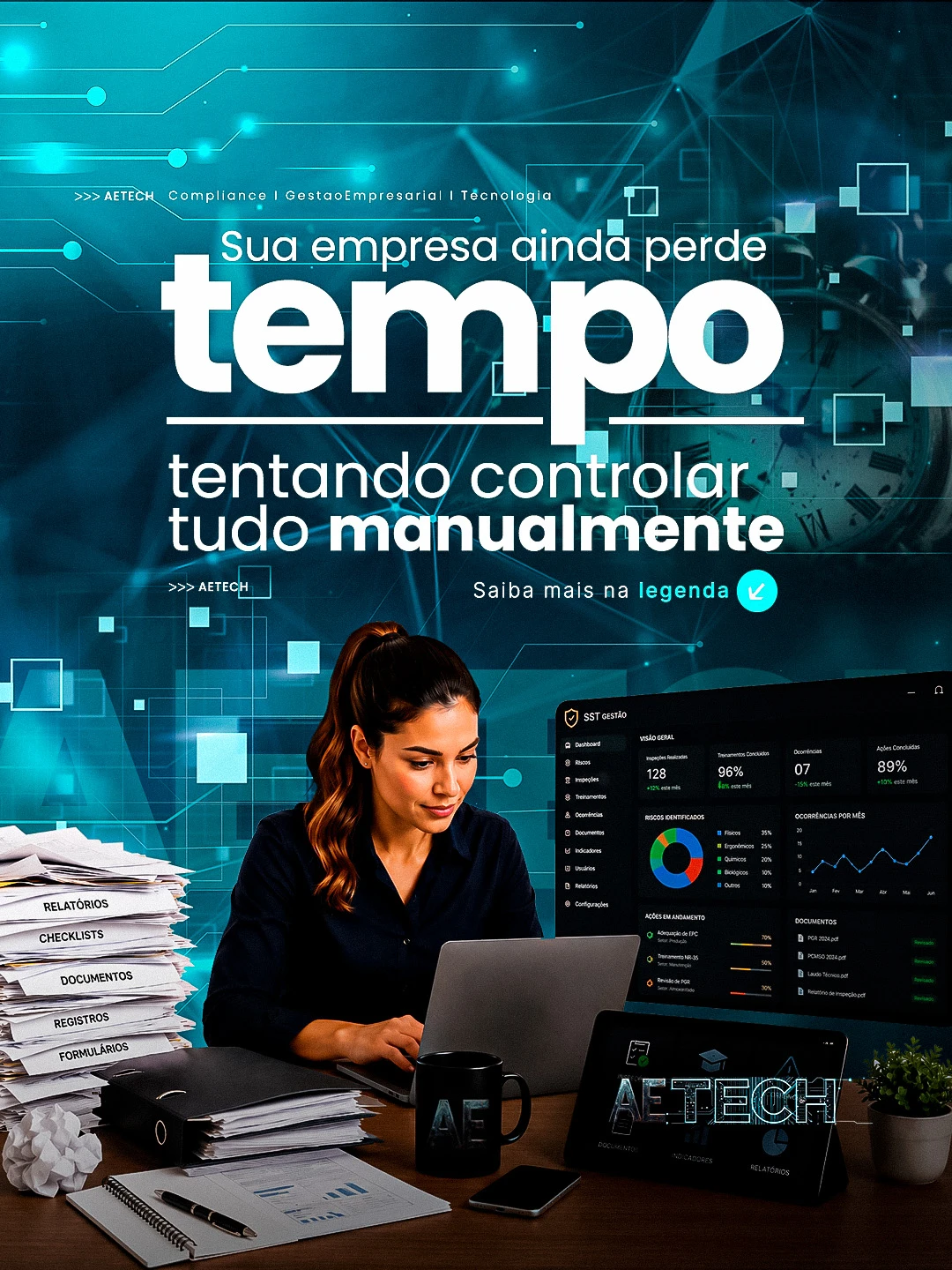 AETECH — Sua empresa ainda erde tempo