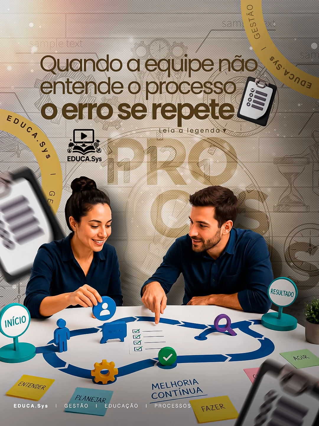 EDUCA.SYS — Quando a equipe não entende o processo