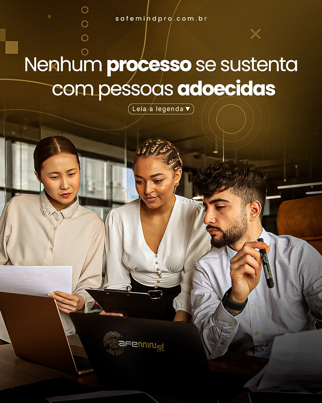 SMP — Nenhum proceswso se sustenta com pessoas adoecidas