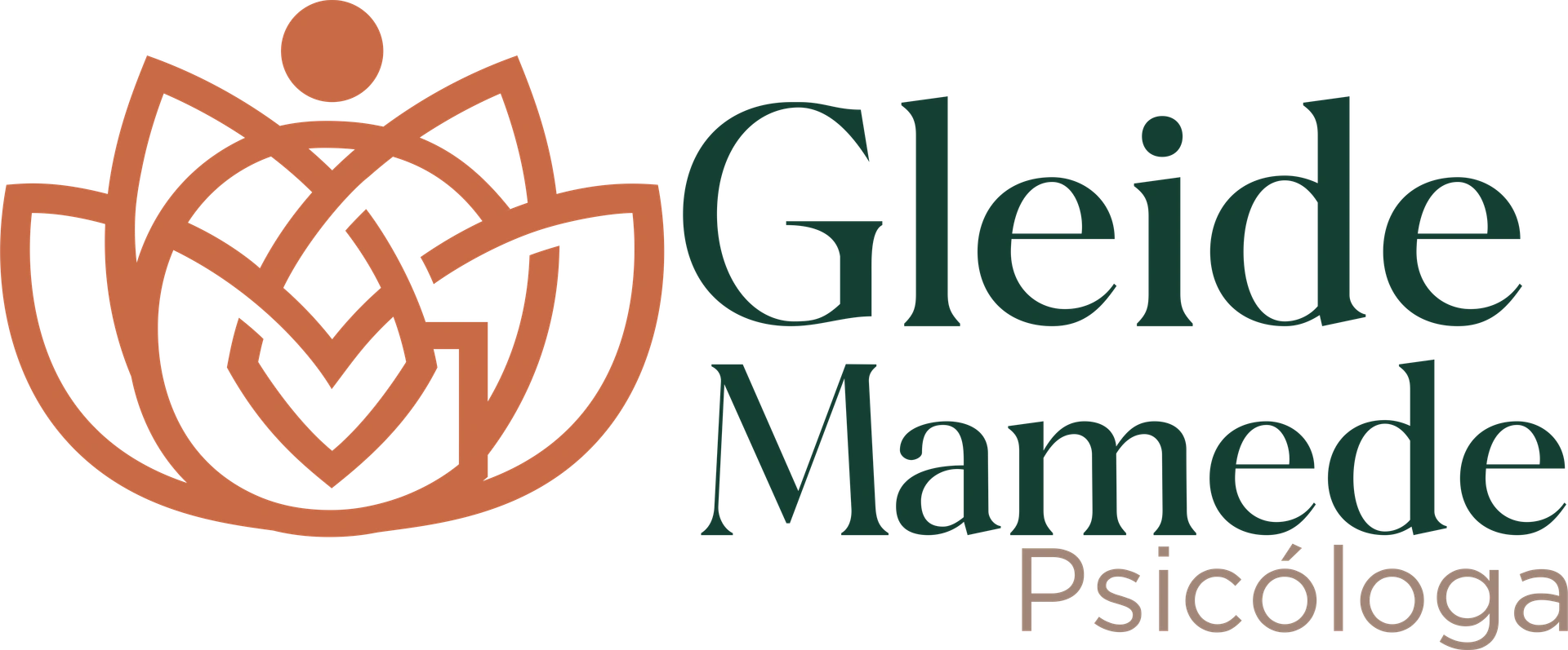 Gleide Mamede — Marca em verde e terracota